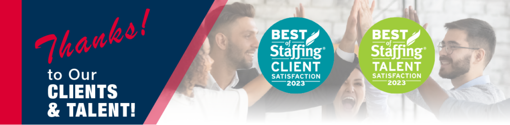 ClearlyRated's Best of Staffing® Award